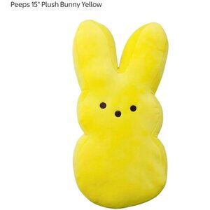 Peeps 15" Plush Bunny Yellow